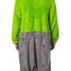 Sesame Street Union Suit Adult Kigurumi Costume Pajama Fleece Hooded One Piece
