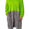 Sesame Street Union Suit Adult Kigurumi Costume Pajama Fleece Hooded One Piece