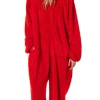 Sesame Street Union Suit Adult Kigurumi Costume Pajama Fleece Hooded One Piece