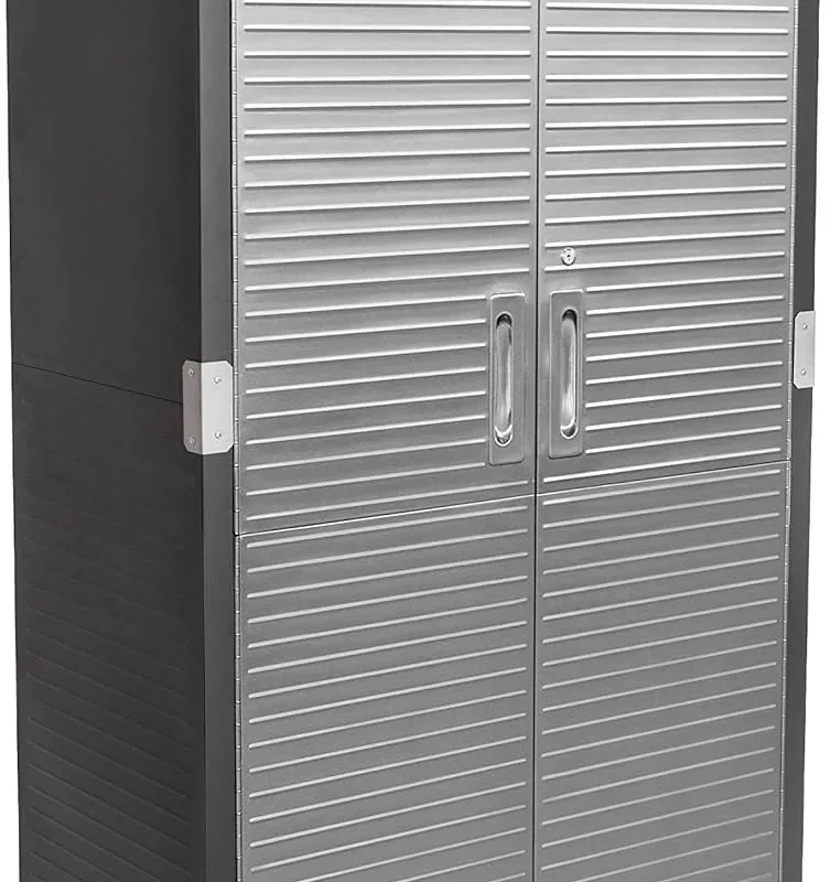 Seville Classics Steel Storage Cabinet, 36 inch W x 18 inch D x 72 inch H - UltraHD