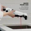 Shark Cordless Portable Spot, Stain, And Odor Remover System With Storage Caddy And Full-Size Cleaning Solution, White -