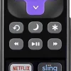 Sharp 55-Inch Class Roku Smart LED HDTV - 1080p Full HD With Voice Remote