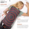 Sharper Image Calming Comfort Heat Massaging Weighted Heating Pad With Vibration, 12 Settings, 12 x 24 in, 4 lbs
