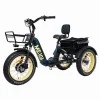 DWMEIGI Silverado 20 Foldable Fat Tire Electric Trike 48V/14AH 750W, 330LBS - MG2301