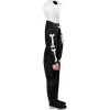 Skeleton Jumpsuit Halloween Costume for Children, Boys' Size S (6/8), by Way to Celebrate