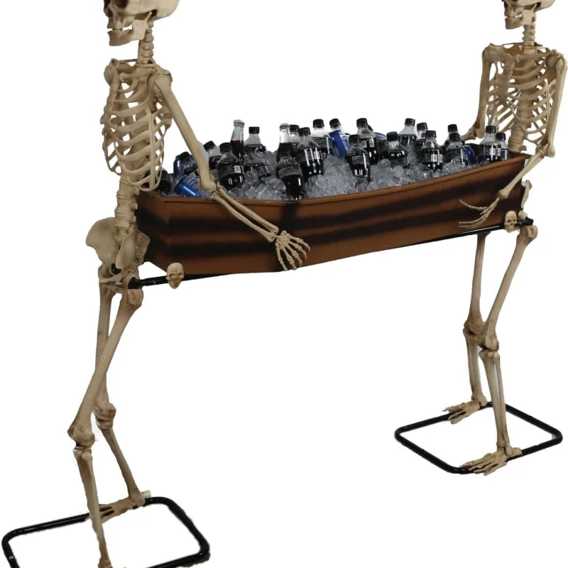 SKELETONS CARRYING COFFIN
