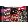 Skittles Original, Wild Berry & Shriekers Fun Size Chewy Halloween Candy, 20 Count Bulk Bag