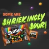 Skittles Shriekers Sour Fun Size Halloween Chewy Candy - 8.47 oz Bag