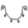 Skull Chain Decoration, Silver, 6', Halloween by Way To Celebrate