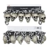 Skull Chain Decoration, Silver, 6', Halloween by Way To Celebrate