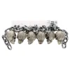 Skull Chain Decoration, Silver, 6', Halloween by Way To Celebrate