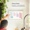 Skylight 15-Inch Digital Wall Planner And Family Chore Board - Interactive 2025 Calendar Display