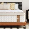 slily Hybrid Mattress 140x190x28cm, Medium Firm, 7 Zone Support - Pocket Springs
