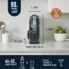 SLUSHi 88 Oz. Frozen Drink And Slushie Machine, Black - FS301