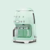 Smeg 50's Retro Style Drip Filter Coffee Machine, 10 Cups, Pastel Green