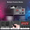 Smoke Machine Fog Machine 2000W Double-tube Adjustable DMX512 RGB 3-in-1 Led Stage Smoke Machines for Party/ Wedding/ St