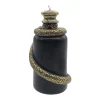 Snake Venom Potion Candle, Black and Gold, 6.7", Halloween by Way To Celebrate