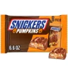 Snickers Pumpkin Milk Chocolate Halloween Candy Bulk Pack of 6 - 1.1 oz