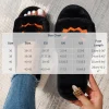 Soft Plush Cozy Open Toe Indoor Outdoor Fuzzy Slippers Women House Slippers Warm Winter Flat Shoes Winter Warm Halloween