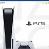 Sony PlayStation 5 Disc Console, White, 1 Controller - 3006634