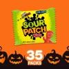 SOUR PATCH KIDS Soft & Chewy Gummy Halloween Candy, Jumbo Bag, 35 Trick or Treat Bags
