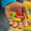 SOUR PATCH KIDS & SWEDISH FISH Mini Soft & Chewy Gummy Halloween Candy Variety Pack, 80 count