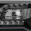 Spec-D Tuning Black LED Strip Projector Headlight Assembly Pair - 2005-2010 Chrysler 300C AWD HEMI SRT-8