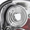 Spec-D Tuning Black LED Strip Projector Headlights With 6-LED Fog Lamps - Ford F150 Flareside 1997-2003, 04 Heritage