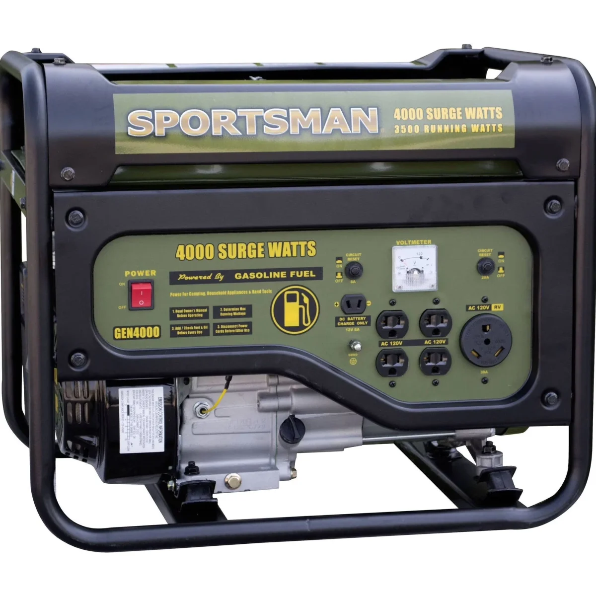 Sportsman Gasoline 4000W Portable Generator - GEN4000