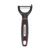 Stainless Steel Y Peeler With Black Plastic Handles