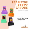 Stampers Party Favors, Multicolor, 12 Count, Halloween by Way To Celebrate