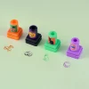 Stampers Party Favors, Multicolor, 12 Count, Halloween by Way To Celebrate