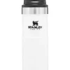 Stanley Classic Trigger-Action Travel Mug 16oz Hammertone Clay