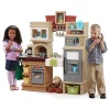 Step2 Heart Of The Home Toddler Play Kitchen Set, Multicolor, 45.13in W x 48in H x 12in D - 821800