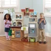 Step2 Heart Of The Home Toddler Play Kitchen Set, Multicolor, 45.13in W x 48in H x 12in D - 821800