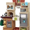 Step2 Heart Of The Home Toddler Play Kitchen Set, Multicolor, 45.13in W x 48in H x 12in D - 821800