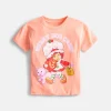 Strawberry Shortcake Toddler Girls Halloween Graphic Tee with Short Sleeves, Sizes 12M-5T