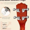 Vangoa 26 Inch Mini Travel Banjo With Remo Head And Beginner Kit