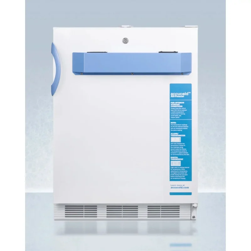 Summit 24 in Wide Built-In ADA Height Manual Defrost Medical All-Freezer - VT65MLBIMED2ADA