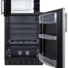 Summit Microwave And Refrigerator Combination, 24 Inch, 5.5 Cu.Ft. - MRF6BK2SSA FF6BK2SS SM903BSA1