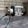Suncast Aquawinder Wicker Garden Hose Reel - Java