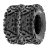 SunF All Terrain ATV UTV Tires 25x8-12 And 25x10-12 6 PR Set Of 4 - A033