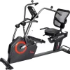 Sunny Health & Fitness Electromagnetic Recumbent Cross Trainer Elliptical Bike With Arm Exercisers - SF-RBE4886SMART