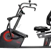 Sunny Health & Fitness Electromagnetic Recumbent Cross Trainer Elliptical Bike With Arm Exercisers - SF-RBE4886SMART
