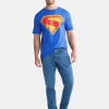 Superman Men's and Big Men's Graphic Tee with Short Sleeves, Sizes S-3XL