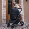 SWITTE 3-In-1 Foldable Pet Stroller With 4 Wheels, Black