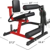 syedee Leg Press, Hack Squat And Leg Extension Machine - Lower Body Home Gym