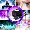 TCFUNDY 1500W Low Lying Fog Machine, Dry-Ice Effect Fogger w/ Tube, Ground Smoke Machine w/ DMX & Wireless Remote Contro