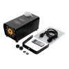 TCFUNDY 500W Fog Machine w/ LED RGB 9IN1 Fogger Smoke Maker with Wireless Remote Controller