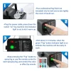 TCFUNDY 500W Fog Machine w/ LED RGB 9IN1 Fogger Smoke Maker with Wireless Remote Controller